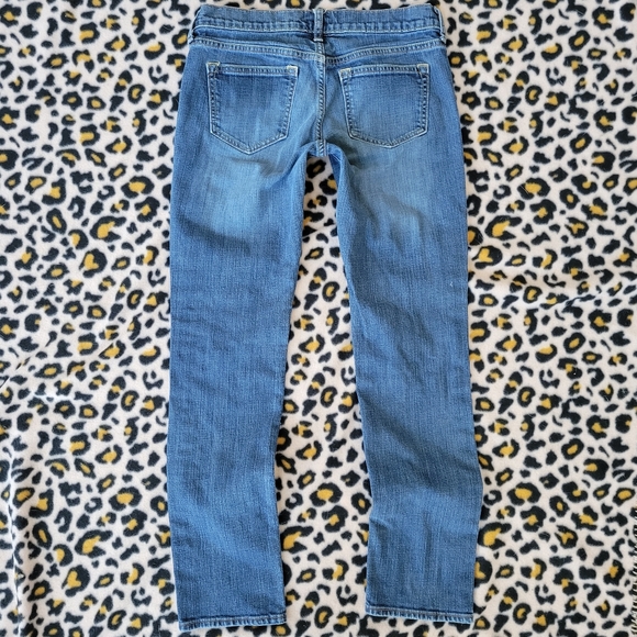 Old Navy Diva Jeans Low Rise Slim Straight Skinny Medium Wash 4 - Picture 5 of 8
